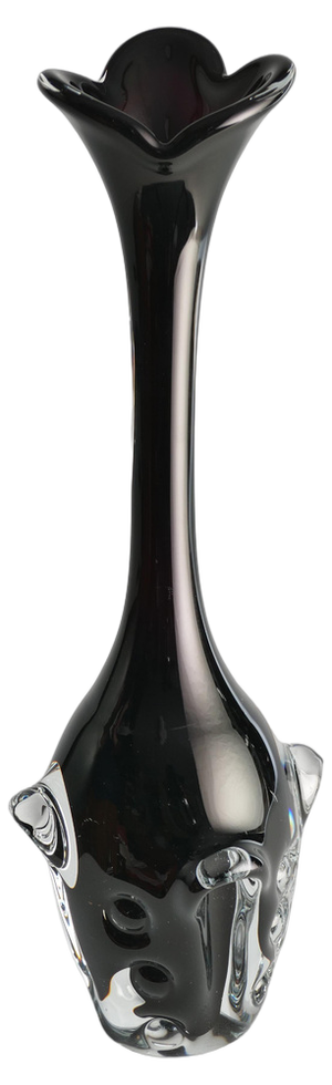 Modern Scandinavian Art Glass Vase by Börne Augustsson for Åseda