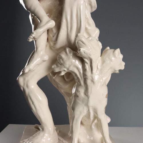 Glazed Terracotta The Rape of Proserpina Sculpture For Sale - Image 14 of 15