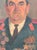 Large Male Portrait Oil Painting Original Ukrainian Artist Sokolovsky g.g. 83.5-61.5 1983 For Sale - Image 4 of 6