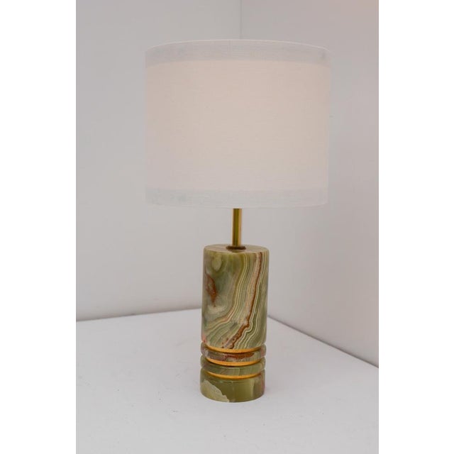 Mid-Century Modern Italian Brass Table Lamp, 1970s For Sale - Image 6 of 16