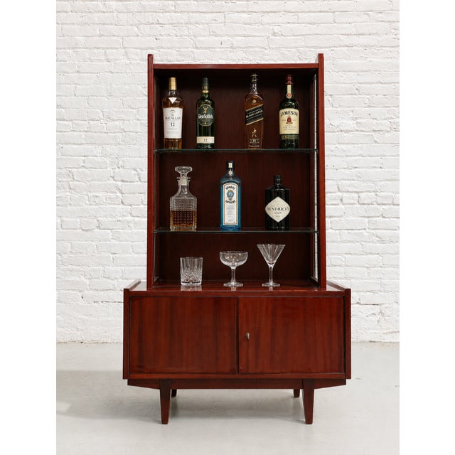 Mid Century Modern China Cabinet / Bookcase by Rajmund Halas for Jarocinska, Made in Poland, C. 1960’s For Sale In New York - Image 6 of 15