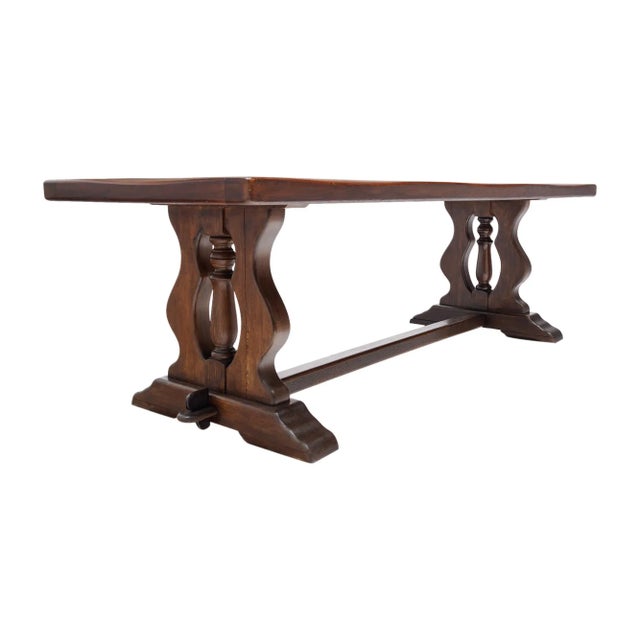 French French Antique Monastery Table For Sale - Image 3 of 9