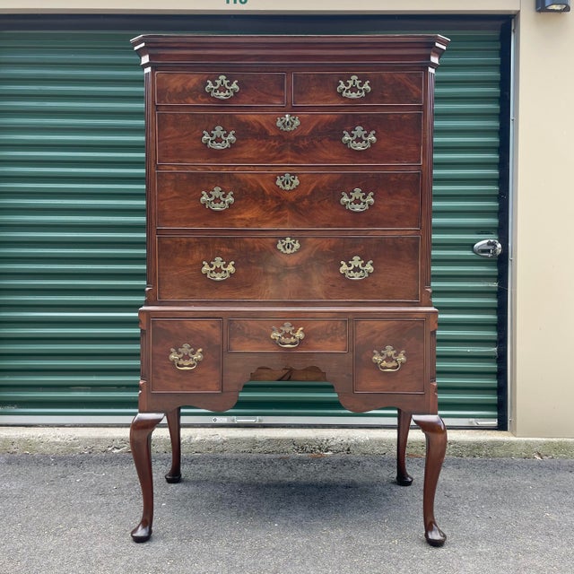 Mahogany Antique Highboy Dresser Chairish