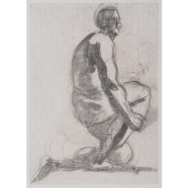 Auguste Rodin: Shadow of a Man, Engraving For Sale - Image 6 of 6