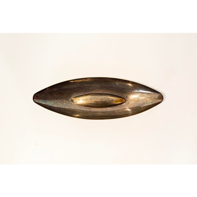 Mid-Century Modern Vintage Gallia Pocket Emptier in Silver-Plated Metal from Christofle, France, 1950 For Sale - Image 3 of 5