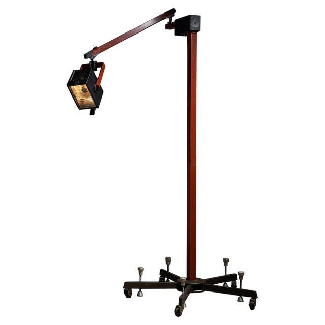 Industrial Medical Floor Lamp, 1960s For Sale