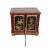 Chinese Vintage Fujian Golden Carving Low Table Cabinet For Sale In San Francisco - Image 6 of 10
