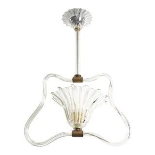 Barovier Toso Pendant, Murano 1950s For Sale