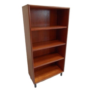 Mid-Century Modern Open Bookcase, 1950s For Sale
