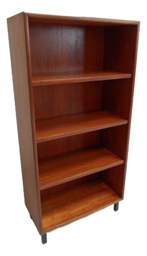 Mid-Century Modern Open Bookcase, 1950s