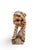 Camel Vintage Hand-Carved African Folk Art Spotted Leopard Sculpture on Wood Base For Sale - Image 8 of 8