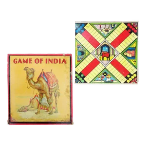 1920s Antique Game Board & Box