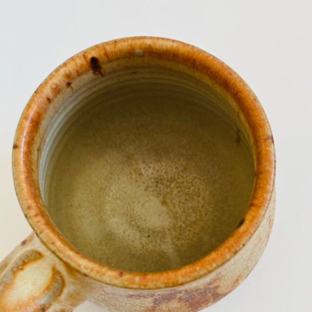 Terra Cotta Studio Pottery Mug For Sale In San Francisco - Image 6 of 7