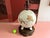 1940s Porcelain Floral Pearl Lamp & Shade by Rosenthal For Sale - Image 11 of 18