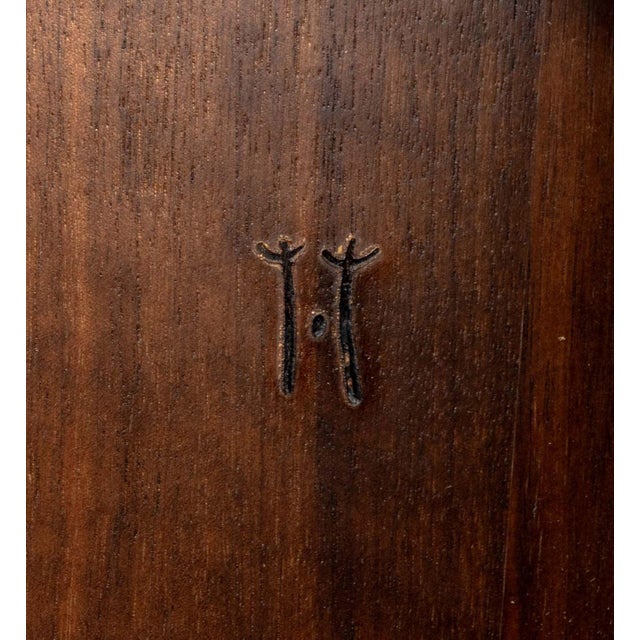 Jacques Jarrige "Parade" Mahogany Side Table For Sale In New York - Image 6 of 6