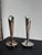 Mid-Century Modern Hans Jensen Danish Modern Calla Lily Silverplate Candlesticks, Pair For Sale - Image 3 of 4