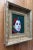Green 2025 Abstract Oil Portrait Painting in Vintage French Frame For Sale - Image 8 of 12