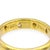 Contemporary Tiffany & Co. 18k Yellow Gold + Platinum Etoile Diamond Band Ring Size 5.5 For Sale - Image 3 of 6