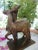 Art Deco Deer Figurine in Ceramic and Copper, 1920 For Sale - Image 11 of 11