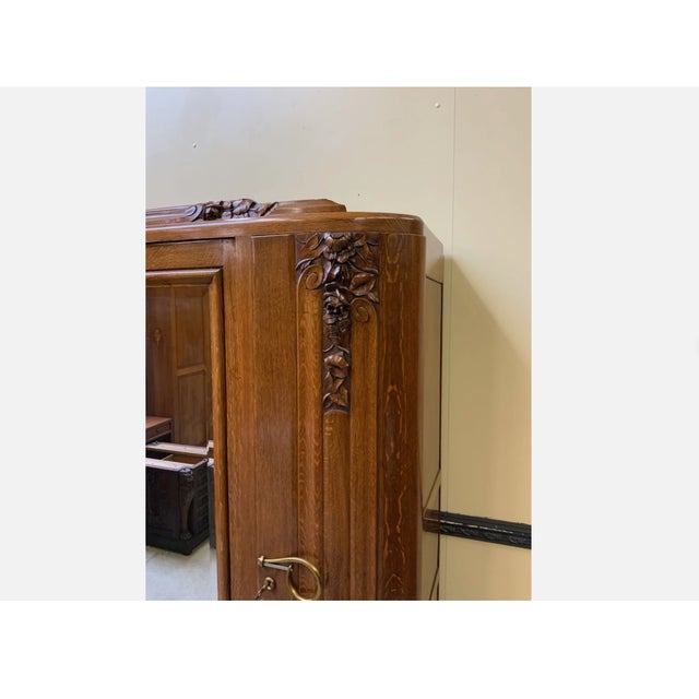 Art Deco Wardrobe, 1930 For Sale - Image 3 of 9