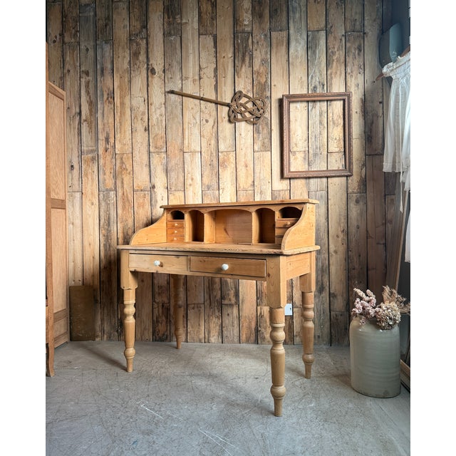 English-Style Tiered Desk, 1920s For Sale - Image 3 of 14