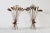 Italian Style Sheaves of Wheat Mid-Century Sculptural Wall Mount Candle Holders Sconces-a Pair For Sale - Image 10 of 11