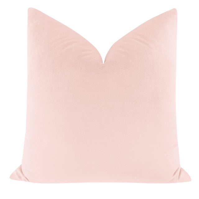 Pair of beautiful custom-made luxury royal pillows in a ballet colorway. Meticulously handcrafted with serged interior...