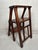 Brown Vintage Library Step Stool, 1920s For Sale - Image 8 of 14