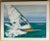 Sailing Along the Seashore , Oil Painting on Canvas For Sale - Image 9 of 12