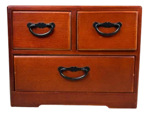 Vintage Haribako Sewing Cabinet, Japan, 1990s