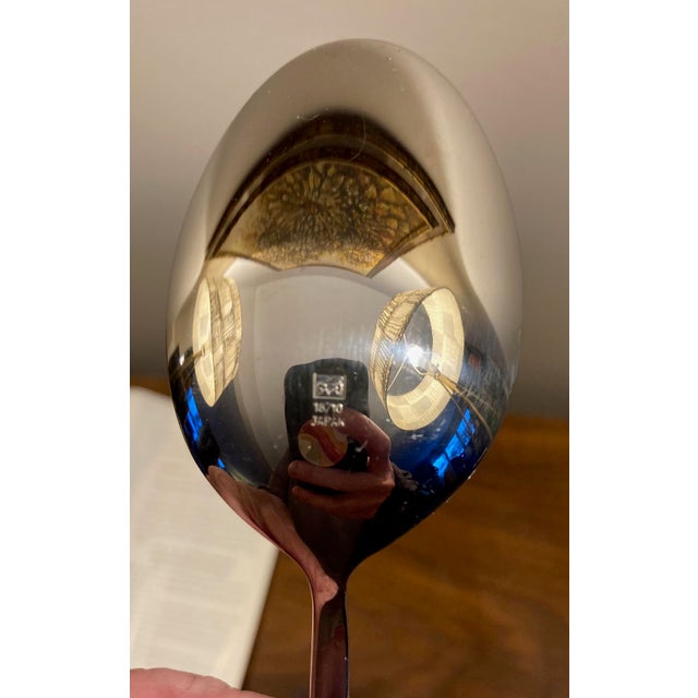 1950s Retroneu “Vertu” Flatware Nos (5 Setting, Each Being 5 Pieces) For Sale - Image 4 of 12