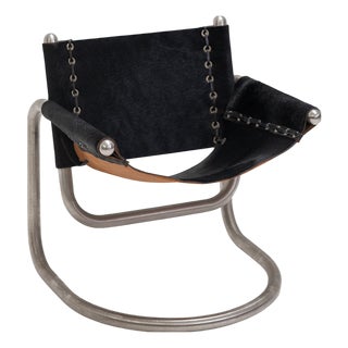 Italian Modernist Lounge Chair For Sale