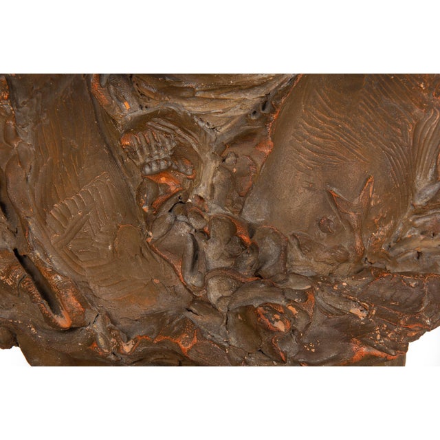 French Antique Terracotta Bust of Compte D’Artois by Fernand Cianciani For Sale - Image 11 of 18