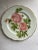 Mid 20th Century Vintage Mid 20th Century Hand Painted Pink Cottage Roses Porcelain Plates - a Pair For Sale - Image 5 of 8