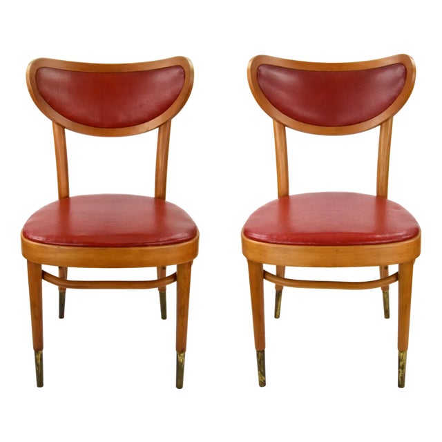 Vintage Chairs from Stol Kamnik, 1950s, Set of 2 For Sale