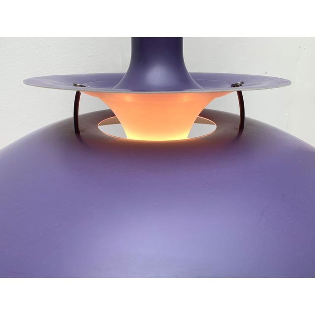 Blue Mid-Century Modern Danish PH 5 Pendant by Poul Henningsen for Louis Poulsen, 1960s For Sale - Image 8 of 18