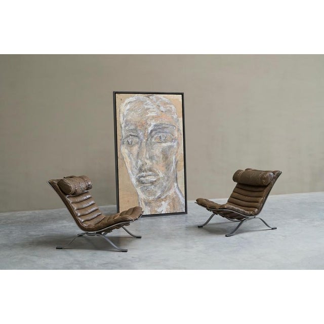 Mart Visser Large Artwork Mixed Media on Old Theatre Canvas 192 x 112. The Netherlands / France, 2017. This large work was...