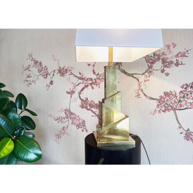 Skyscraper Table Lamp by Romeo Rega, 1970s For Sale - Image 10 of 13