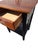 1990s Ethan Allan American Impressions Night Stand End Side Table Cherry Black For Sale - Image 10 of 13