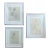 Group of Three Works on Paper by Jose Luis Cuevas, framed For Sale