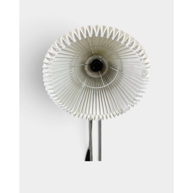 1970s Danish Model 323 Floor Lamp by Christian Hvidt for Le Klint, 1970s For Sale - Image 5 of 6