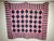 American Matching Pair of Antique American Patriotic Hand Quilted Log Cabin Quilts C. Early 20th Century For Sale - Image 3 of 13