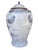 This large Qinghua-inspired hand-painted urn features a rare and beautiful blend of pale blue and blue- gray tones, an...