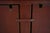 Country Red Paint Decorated Step Back Cupboard Hutch For Sale - Image 13 of 15