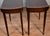 1930s Pair of English Regency Mahogany Banded Satinwood Pembroke Side Tables / End Tables For Sale - Image 13 of 16