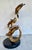 Late 20th Century Fine Bronze Sea Turtle Turtles Sculpture by Joseph Quillan Moonlight Carousel For Sale - Image 11 of 12