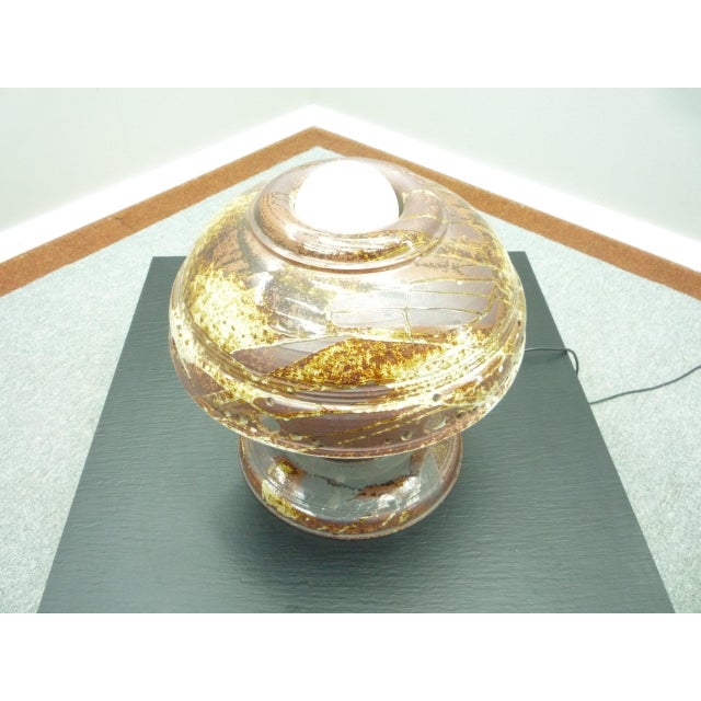 Mid-Century Modern Space Age Ceramic Fat Lava Table Lamp from Carstens Tönniesdorf, 1960s For Sale - Image 3 of 18