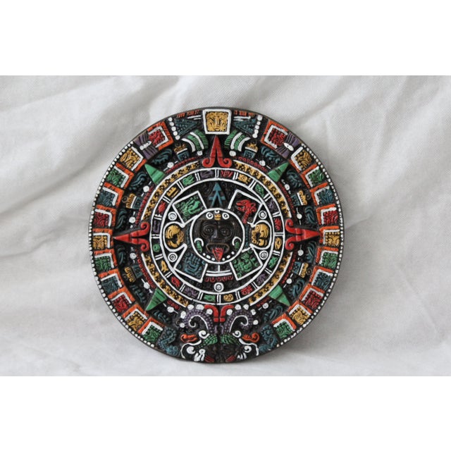 1950s Vintage Aztec Wall Calendar, 1950s For Sale - Image 5 of 17