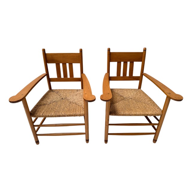 Set of Art Nouveau Brabant Chairs by Willem Penaat, 1900s For Sale