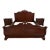 Eastern King Bed With 2 Nightstands For Sale